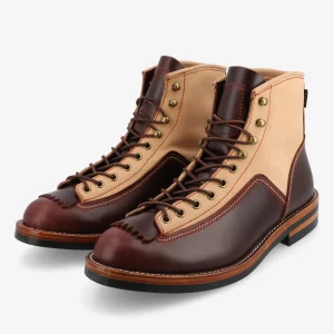 Model 007 Boot In Cherry/Cream-TAFT Store