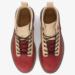 Model 001 Boot In Cherry/Cream-TAFT Clearance