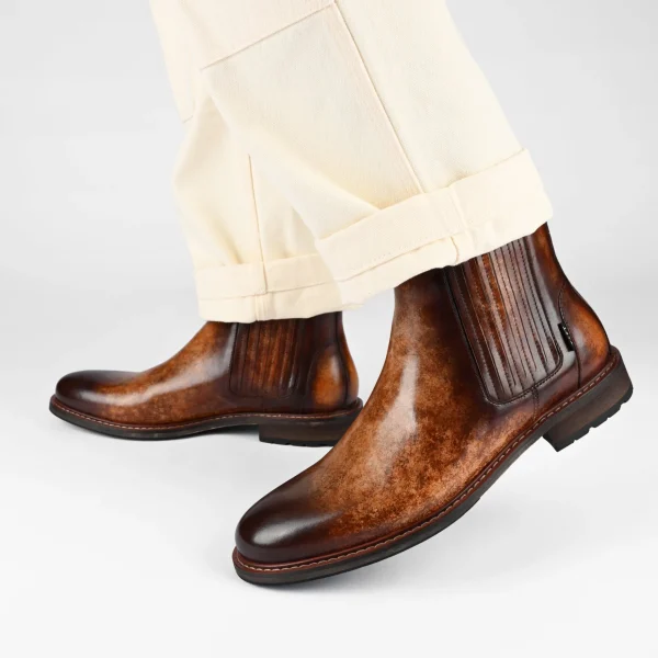 Model 010 Boot In Walnut-TAFT Hot