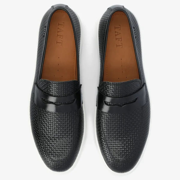 Model 106 Loafer In Black-TAFT Cheap