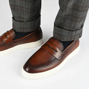 Model 106 Loafer In Chili-TAFT Clearance