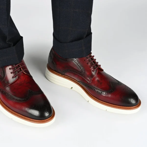 Model 103 Shoe In Oxblood-TAFT Best Sale