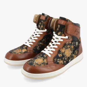 Rapido Brown High Top Sneakers - Eden | -TAFT Cheap