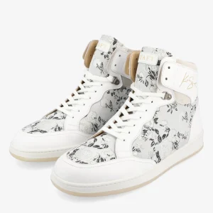 Rapido Mens White High Tops - Eden Blanc | -TAFT Hot