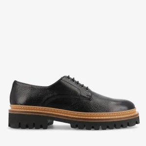 The Country Derby In Black - Deerskin Shoe | -TAFT Cheap