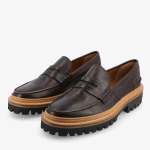 The Country Loafer In Coffee - Dark Brown Loafer | -TAFT New