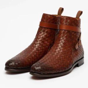 The Dylan Boot - Woven Leather Boot | -TAFT Cheap