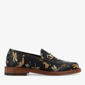 The Fitz Black Loafers - Black Dragonfly | -TAFT Discount