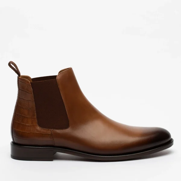 The Hiro Boot In Honey - Men'S Leather Chelsea Boots | -TAFT Best