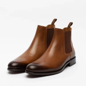 The Hiro Boot In Honey - Men'S Leather Chelsea Boots | -TAFT Best