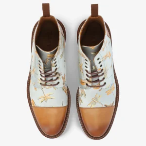 The Jack Boot In Blue Dragonfly Print | -TAFT Best