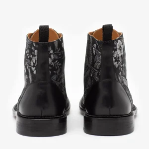 The Jack Boot In Dark Sky - Floral Boots | -TAFT Shop