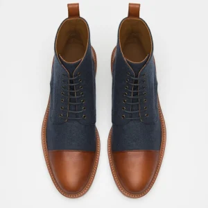 The Jack Boot In Navy - Ankle Boots | -TAFT Hot