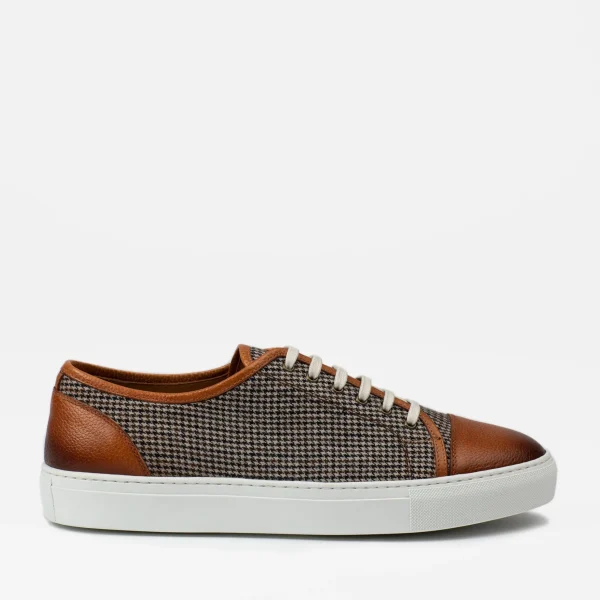 The Jack Sneaker - Honey/Houndstooth Sneakers | -TAFT Cheap