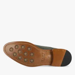 The Kennedy Shoe In Green - Casual Dress Shoes | -TAFT Flash Sale