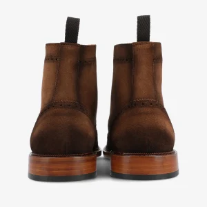 The Mack Boot In Brown - Suede Boots | -TAFT New