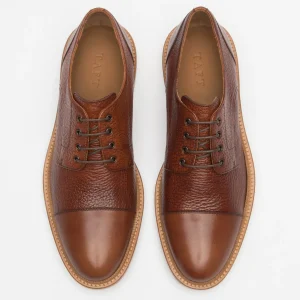 The Rome Shoe - Brown Leather Shoes | -TAFT Discount