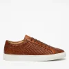 The Sneaker In Woven Brown Leather | -TAFT Best Sale