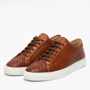 The Sneaker In Woven Brown Leather | -TAFT Best Sale