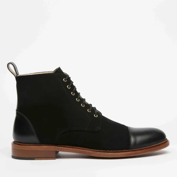 The Troy Boot - Black Suede | -TAFT Outlet