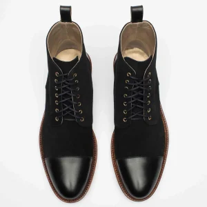 The Troy Boot - Black Suede | -TAFT Outlet