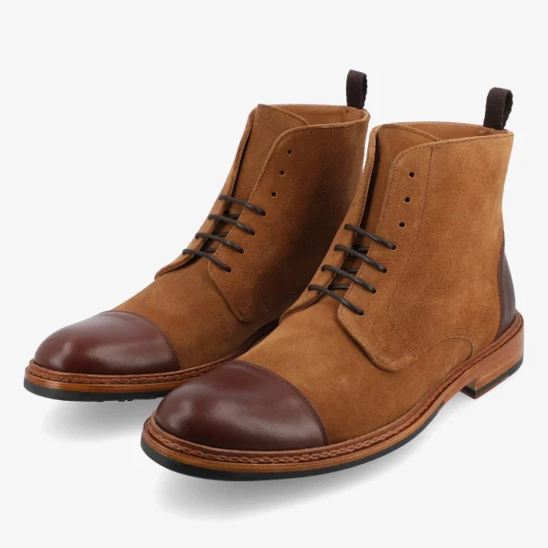 The Troy Boot In Cognac-TAFT Clearance