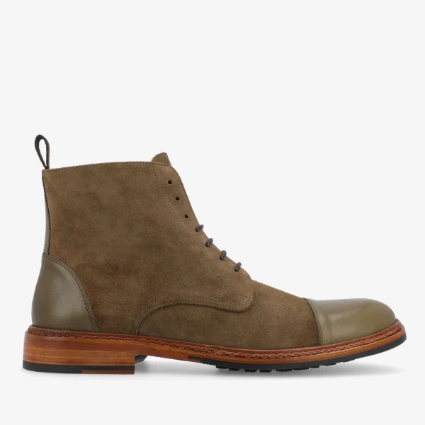 The Troy Boot In Olive-TAFT Online