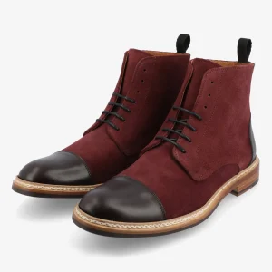 The Troy Boot In Oxblood-TAFT Fashion