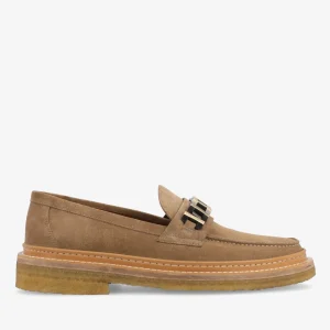 The Verona Loafer In Beige - Beige Suede Loafer | -TAFT Cheap