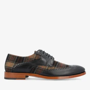 The Wallace Shoe In Brown Tartan | -TAFT Sale